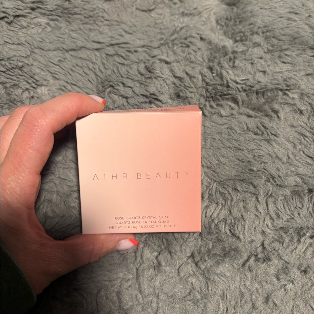 ATHR Beauty Rose Quartz Eyeshadow Quad - Soft Pink Palette